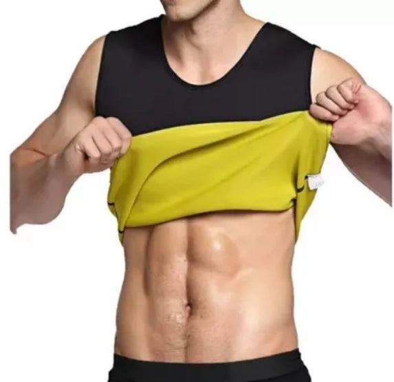 Faja Térmica Chaleco Sauna Para Hombre