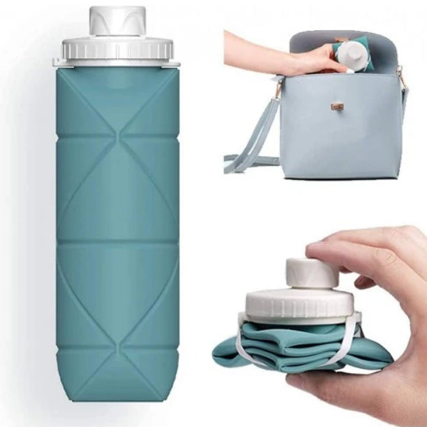 Botella Plegable De Silicona