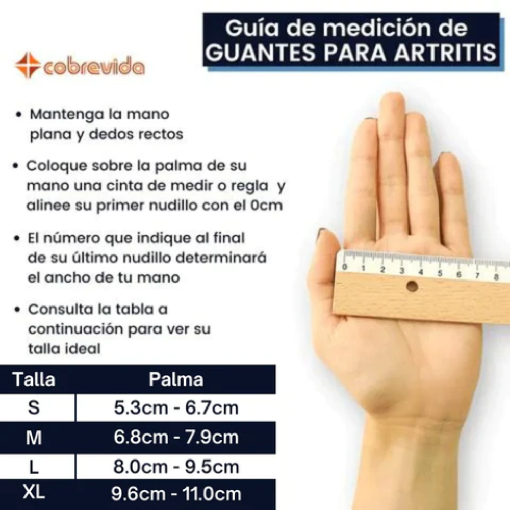 Guantes de Compresión de Cobrevida