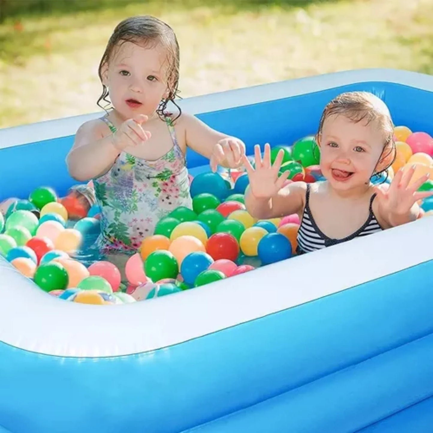 Piscina Inflable Niños 210 Cm 3 Anillos