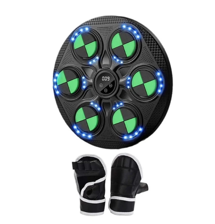 Máquina Boxeo Musical Guantes Bluetooth